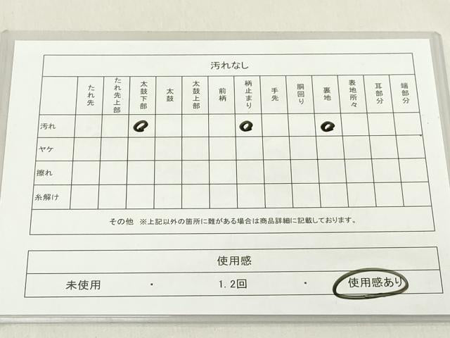 平和屋着物◎六通柄袋帯 草花文 金銀糸 正絹 逸品 DAAX5447cd