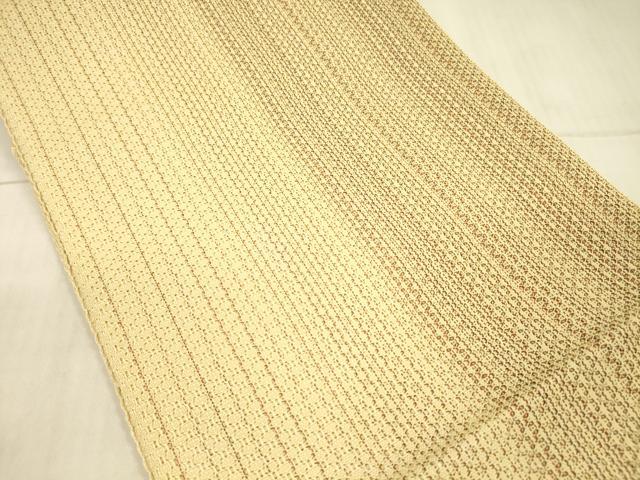 平和屋着物*夏物 八寸名古屋帯 間道 逸品 DAAX5554cm