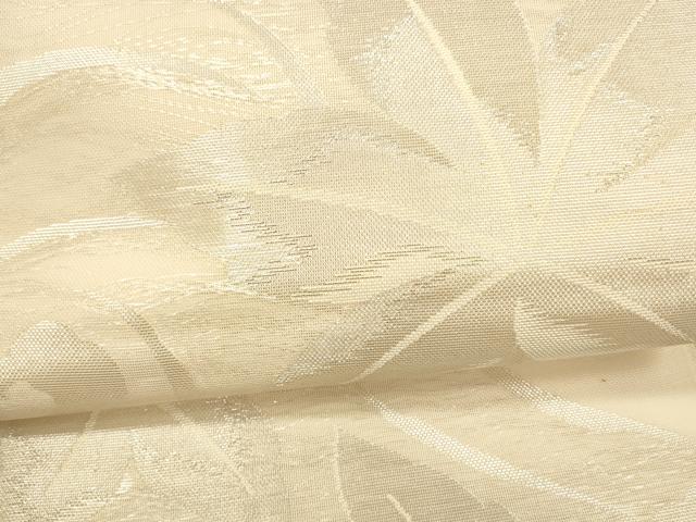 平和屋着物*夏物 六通柄袋帯 竜田川 銀糸 正絹 逸品 DAAX5601cm
