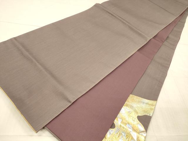 平和屋着物●太鼓柄袋帯 流水文 金彩 正絹 逸品 DAAX5647cm