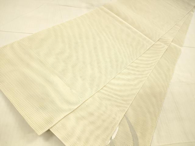 平和屋着物*夏物 絽綴れ 太鼓柄袋帯 流水露芝文 正絹 逸品 DAAX5678cm