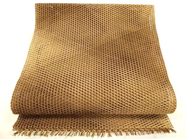 平和屋着物*夏物 八寸名古屋帯 抽象文様 正絹 逸品 DAAX5709cm