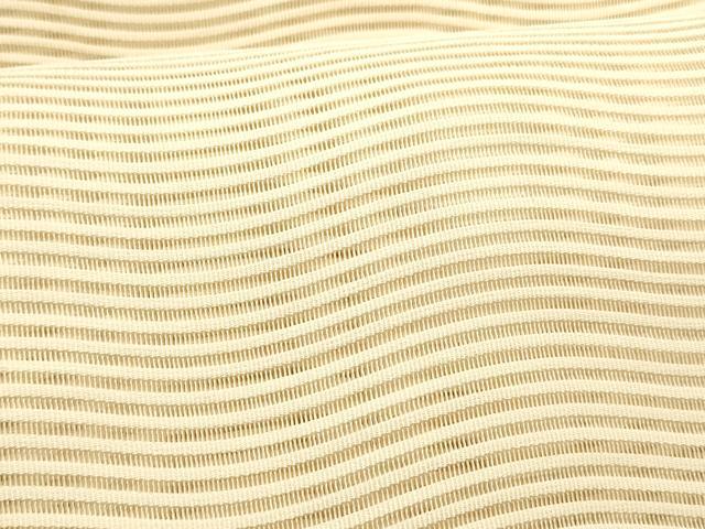 平和屋着物*夏物 絽綴れ 八寸名古屋帯 よろけ縞 正絹 逸品 DAAX5897cm