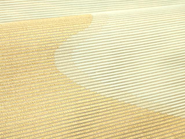 平和屋着物*夏物 八寸名古屋帯 抽象文様 金糸 正絹 逸品 DAAX5927cm