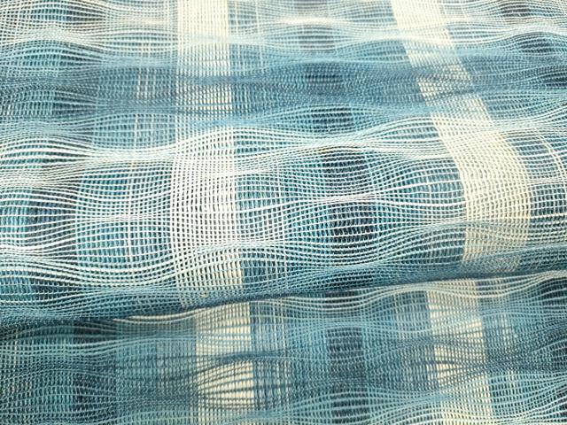 平和屋着物*夏物 八寸名古屋帯 間道 正絹 逸品 DAAX5964cm