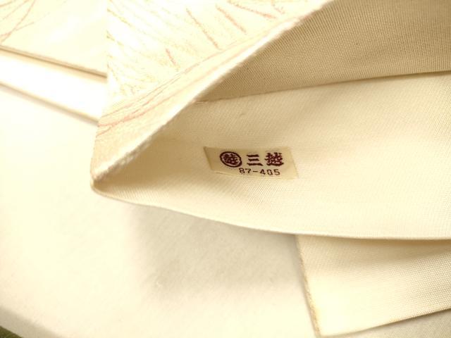 平和屋着物◎六通柄袋帯 樹林風景文 金糸 三越扱い 正絹 逸品 DAAX6415jm