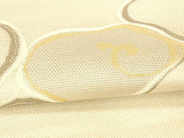 平和屋着物*夏物 太鼓柄 本袋帯 流水文 金銀糸 正絹 逸品 DAAX8674cm