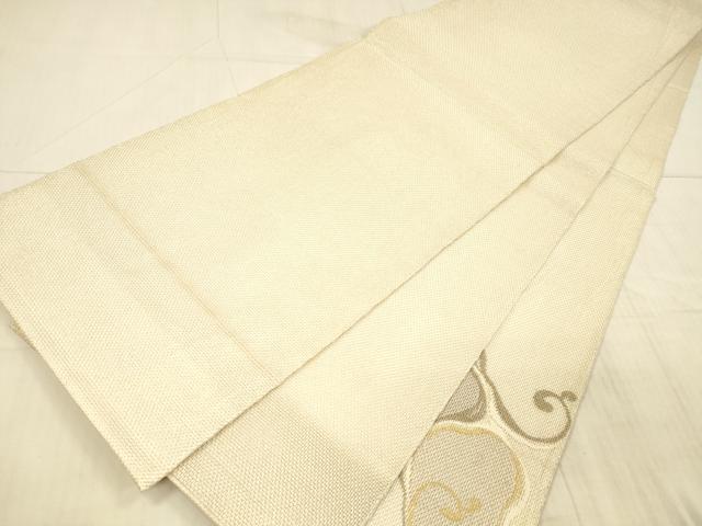 平和屋着物*夏物 太鼓柄 本袋帯 流水文 金銀糸 正絹 逸品 DAAX8674cm