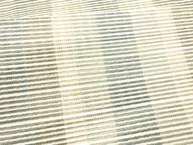 平和屋着物*夏物 八寸名古屋帯 間道 正絹 逸品 DAAX8896cm