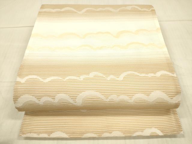 平和屋着物*夏物 六通柄 京袋帯 横段文 DAAX8898cm