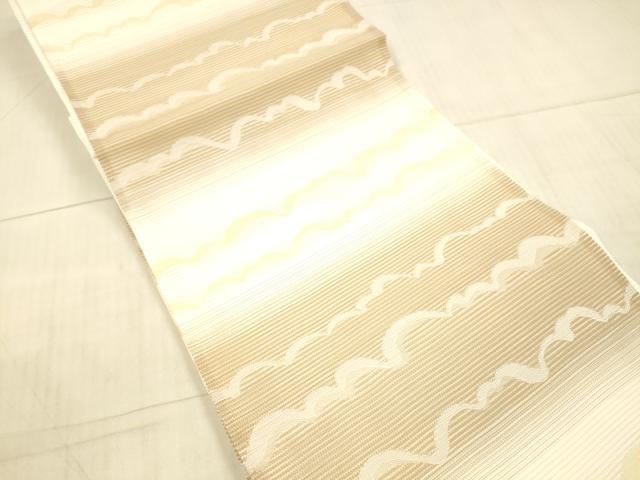 平和屋着物*夏物 六通柄 京袋帯 横段文 DAAX8898cm