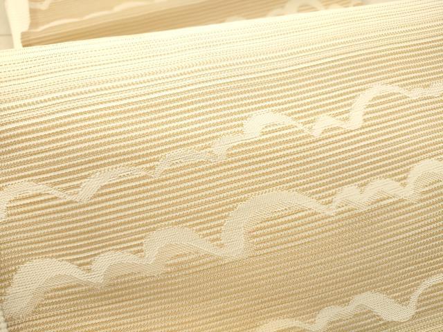 平和屋着物*夏物 六通柄 京袋帯 横段文 DAAX8898cm
