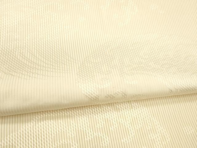 平和屋着物*夏物 六通柄袋帯 唐織 立波文 正絹 逸品 DAAX8921cm