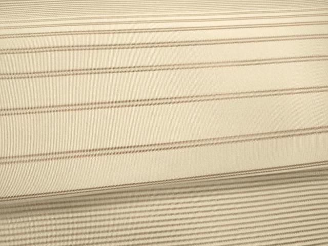 平和屋着物*夏物 絽綴れ 八寸名古屋帯 横段文 洗柿色 正絹 逸品 DAAX8994cm