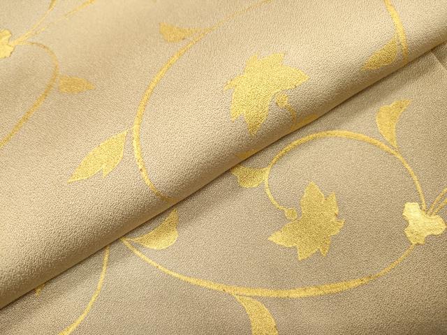 平和屋着物●豪華色留袖 作家物 花唐草文 暈し染 金彩 正絹 逸品 DAAX9926fe
