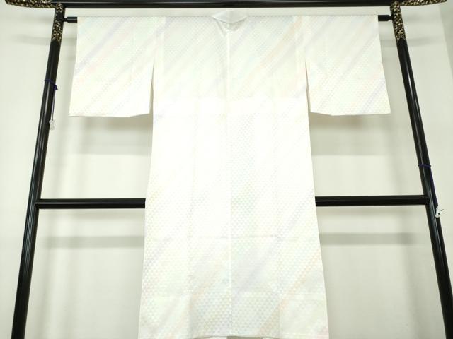 平和屋着物●洗える最高級着物 <英>はなぶさ謹製 長襦袢 無双仕立て 鱗地紋 暈し染め 逸品 DAAY1433ps