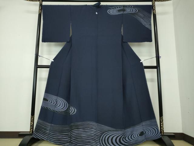 平和屋着物●訪問着 流水文 正絹 逸品 DAAY1841ps