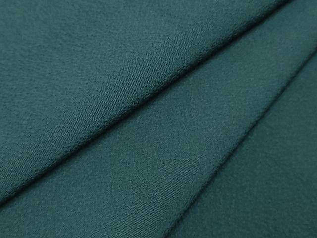 平和屋着物●上質な色無地 千歳緑色 正絹 逸品 DAAY2484op