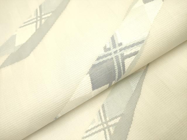 平和屋着物*夏物 六通柄袋帯 抽象文様 正絹 逸品 DAAY2936op