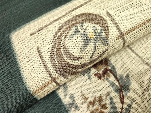 平和屋着物*夏物 太鼓柄袋帯 花丸文 正絹 逸品 DAAY2956op