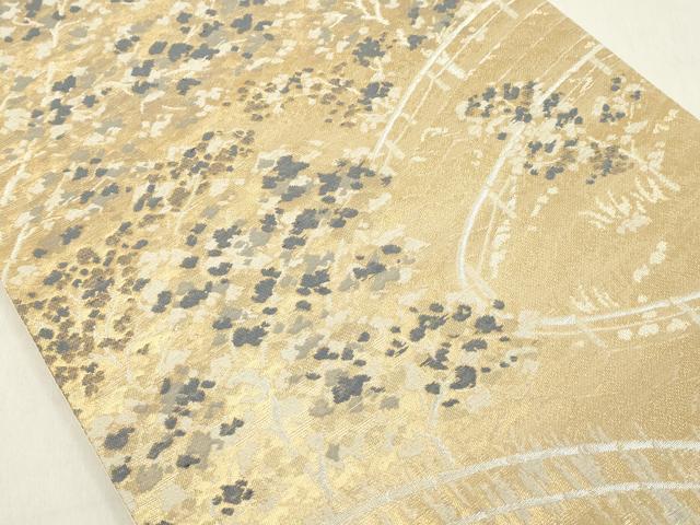 平和屋着物◎六通柄袋帯 京名勝 大徳寺 金糸 正絹 逸品 DAAY3611cd
