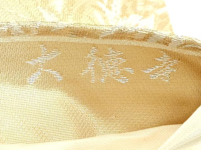 平和屋着物◎六通柄袋帯 京名勝 大徳寺 金糸 正絹 逸品 DAAY3611cd