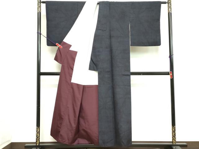 平和屋着物■上質な紬 舞花文 正絹 逸品 DAAY3753xg