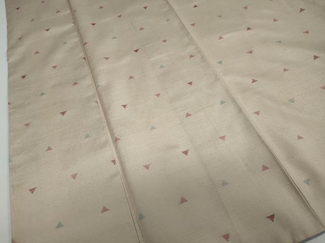 平和屋着物●上質な紬 箔散らし文 背抜き仕立て 正絹 逸品 DAAY5019ud