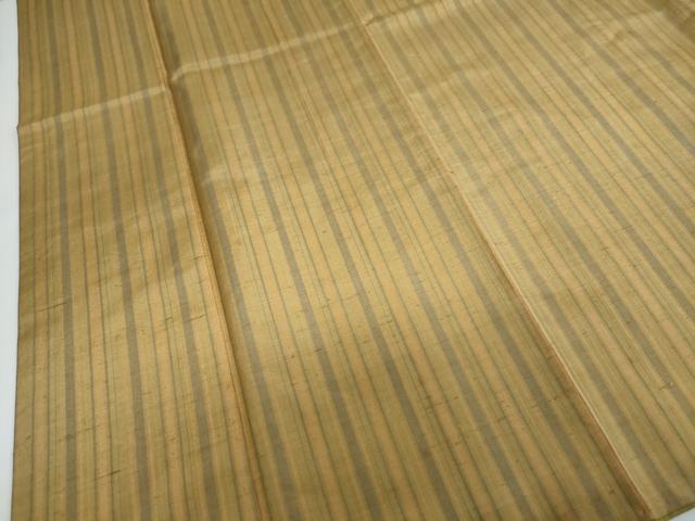 平和屋着物●上質な紬 変わり縞 正絹 逸品 DAAY5134ud