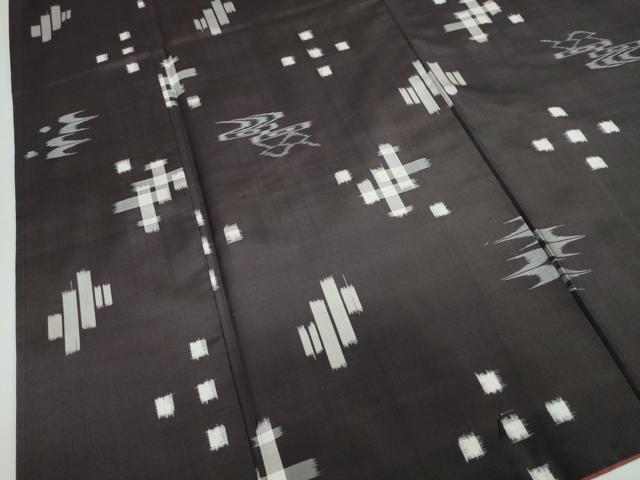 平和屋着物●本場琉球絣 正絹 逸品 DAAY5206ud