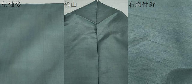 平和屋着物●訪問着 紬地 絞り 道長草花文 金銀彩 正絹 逸品 DAAY5406ud
