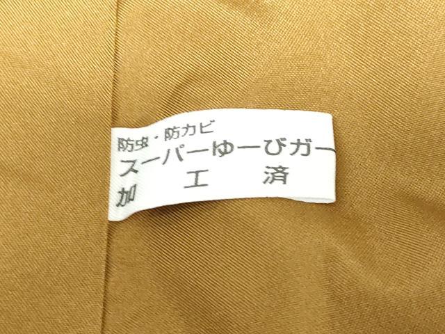 平和屋着物●上質な紬 絣文様 正絹 逸品 DAAY5803ud