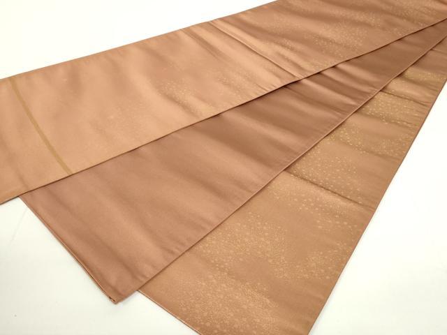 平和屋着物◎六通柄袋帯 総刺繍 扇面鳳凰菱文 金糸 引箔 正絹 逸品 DAAY6930qp