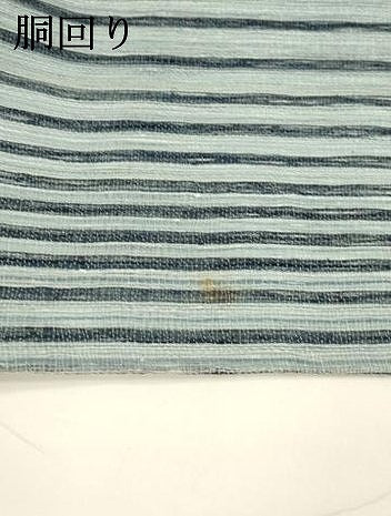 平和屋着物*夏物 全通柄 本袋帯 間道 正絹 逸品 DAAY8124cm