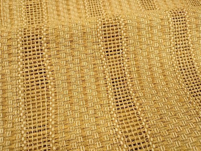 平和屋着物*夏物 八寸名古屋帯 間道 正絹 逸品 DAAY8125cm