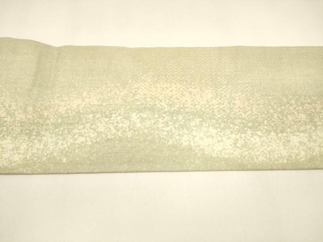 平和屋着物*夏物 九寸名古屋帯 霞間道 正絹 逸品 DAAY8341cm