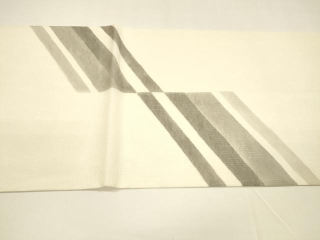 平和屋着物*夏物 太鼓柄袋帯 抽象文様 正絹 逸品 DAAY8359cm