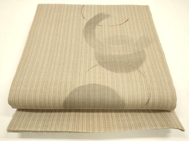平和屋着物*夏物 太鼓柄袋帯 手描き 抽象文様 正絹 逸品 DAAY8421cm
