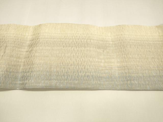 平和屋着物*夏物 全通柄九寸名古屋帯 間道 正絹 逸品 DAAY8439cm