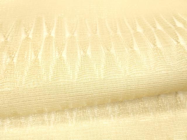 平和屋着物*夏物 太鼓柄袋帯 もじり織 抽象文様 金糸 正絹 逸品 DAAY8451cm