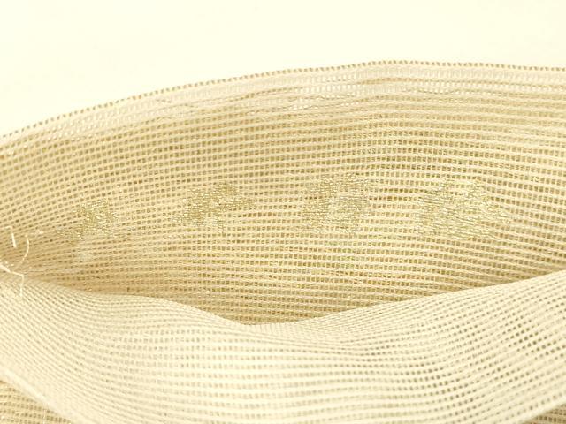 平和屋着物*夏物 六通柄袋帯 天井蒔絵 金銀糸 正絹 逸品 DAAY8457cm