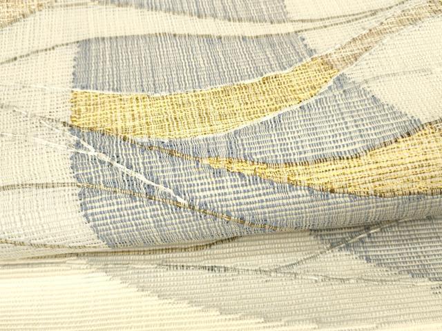 平和屋着物*夏物 太鼓柄袋帯 流水文 正絹 逸品 DAAY8468cm