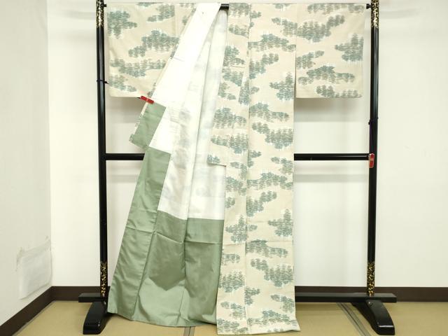 平和屋着物■上質な紬 雲文 正絹 逸品 DAAY8668cd