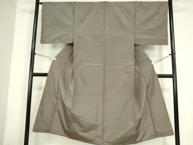 平和屋着物●男性 本場縞大島紬 格子 正絹 逸品 DAAY9277az
