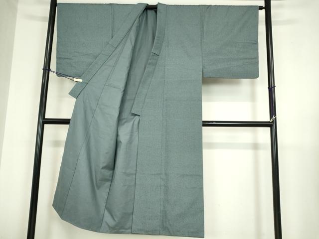 平和屋着物●男性 紬 アンサンブル 亀甲柄 140亀甲 正絹 逸品 DAAY9544az