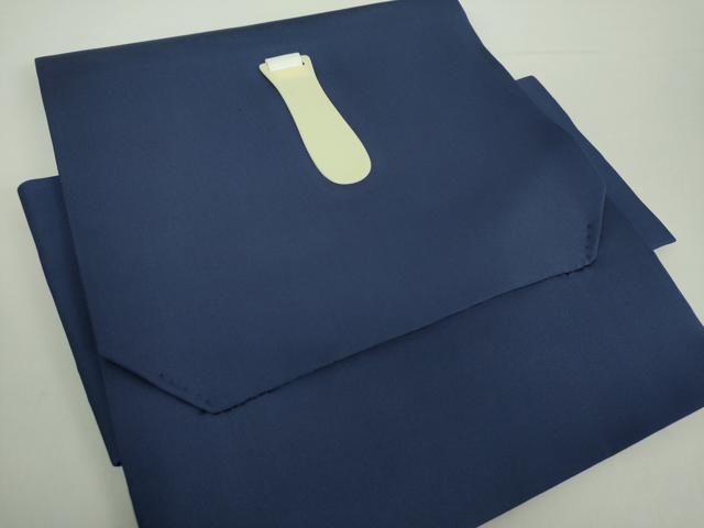 平和屋着物●塩瀬 つけ帯 糸車花文 金彩 五泉 反端付き 正絹 逸品 未使用 DAAZ0144ps
