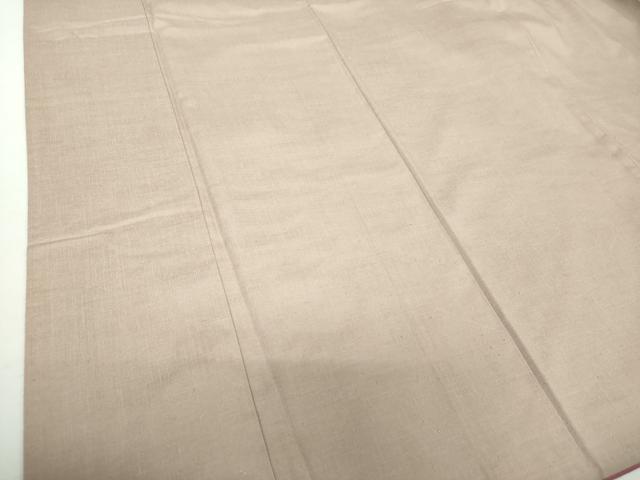 平和屋着物●本場眞綿絢結城紬 色無地 霞色 証紙付き 正絹 逸品 DAAZ0503ps