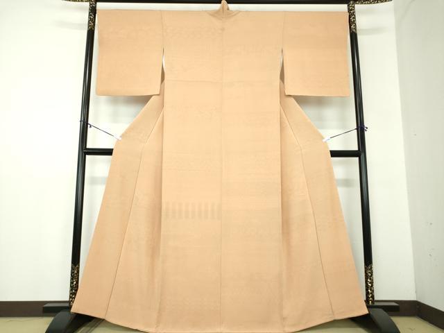 平和屋着物●江戸小紋 百柄 横段吉祥柄 正絹 逸品 DAAZ0585ps