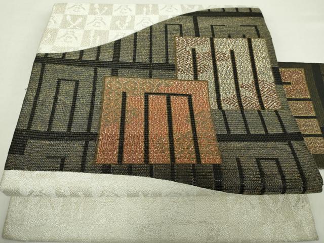 平和屋着物○創業280年 誉田屋源兵衛 九寸名古屋帯 源氏香