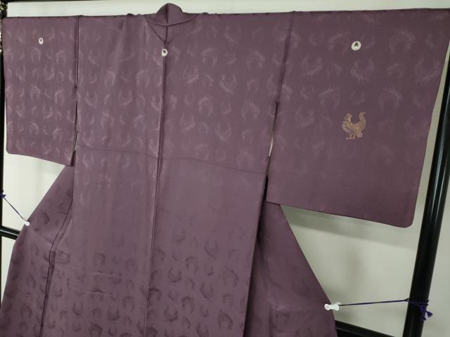 平和屋着物●訪問着 孔雀文 金彩 正絹 逸品 DAAZ0993ps
